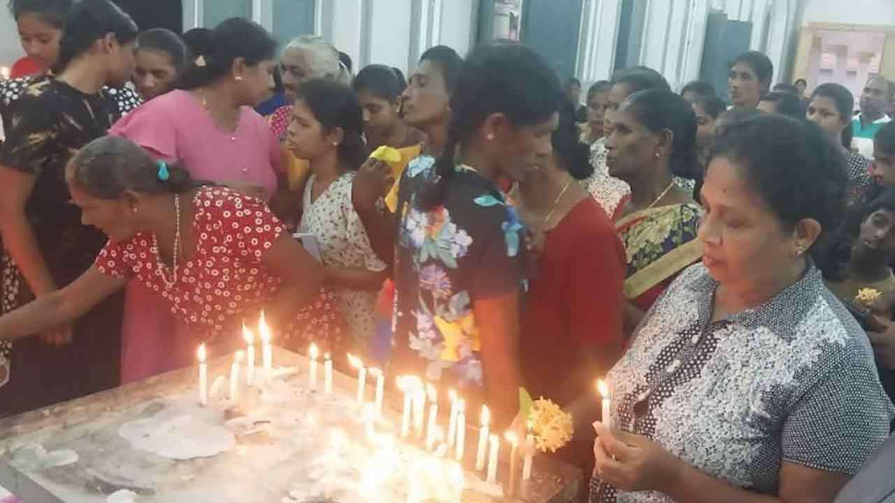 புனித லோறன்சியார் ஆலயத்தில் இடம்பெற்ற முள்ளிவாய்க்கால் நினைவு தின நிகழ்வு