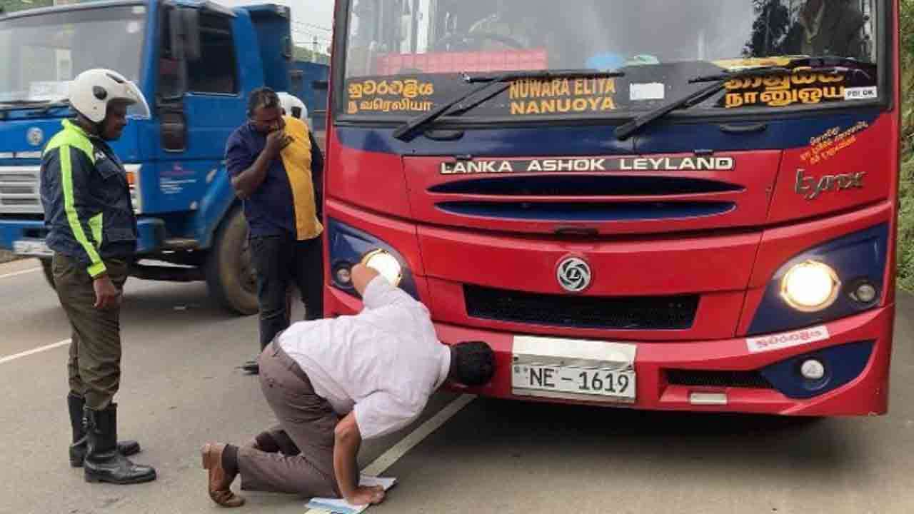 நுவரெலியாவில் வாகனங்கள் தீவிர சோதனை 