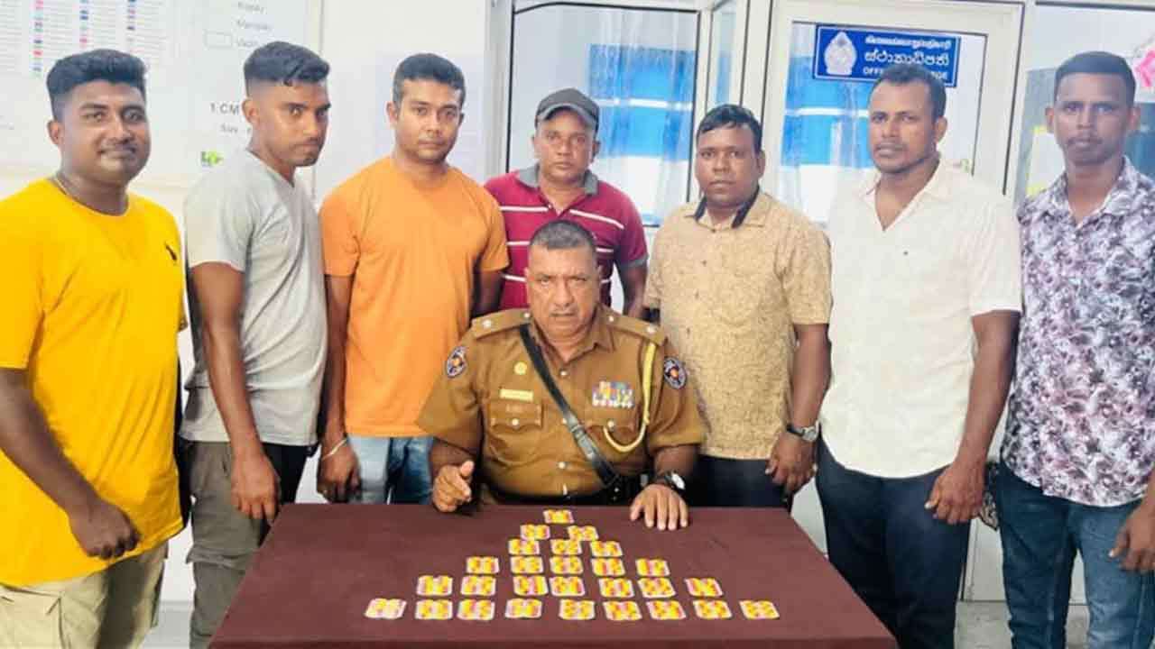 போதை மாத்திரைகளுடன் இளைஞர்கள் இருவர் கைது