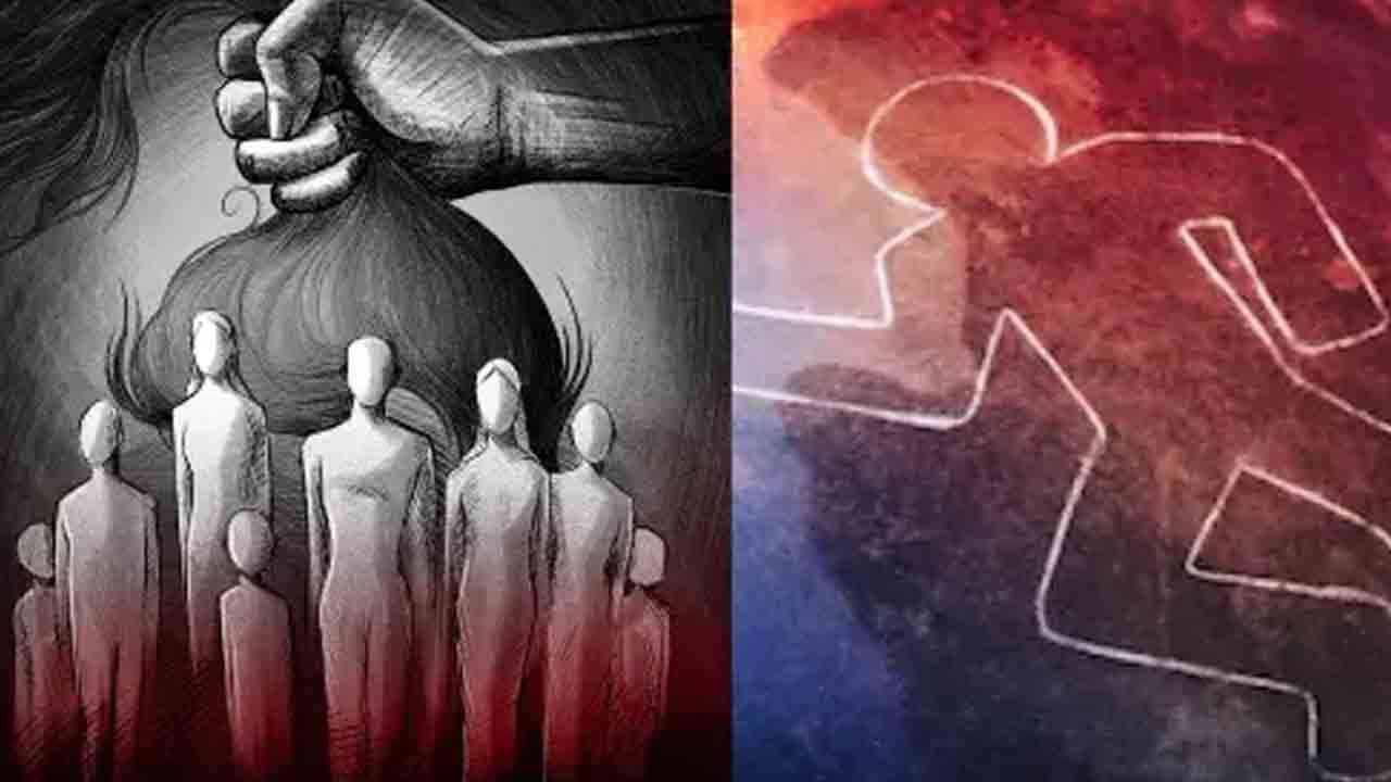 தொல்லை கொடுத்தவரை வெட்டிக் கொன்று எரித்த பெண்கள்