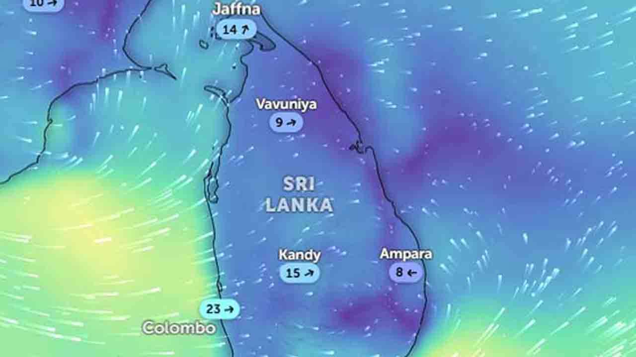 நாட்டின் பல பகுதிகளில் பலத்த மழை