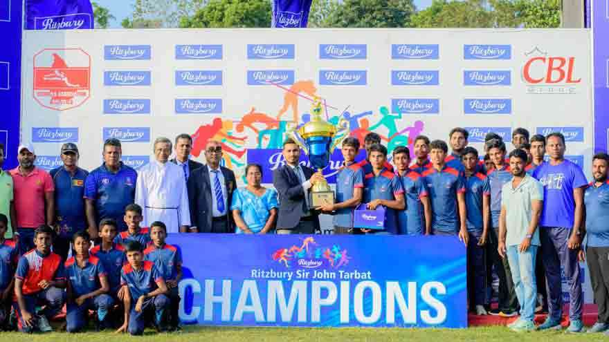 54 ஆவது ரிட்ஸ்பரி சேர் ஜோன் டாபர்ட் கனிஷ்ட தடகள சம்பியன்ஷிப் வெற்றிகரமாக நிறைவு