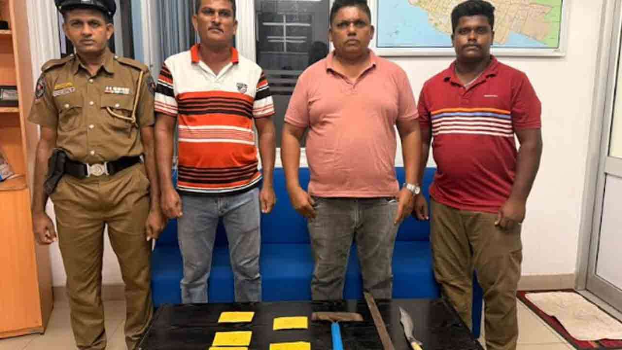 யாழில் போதைப்பொருள், ஆயுதங்களுடன் 09 பேர் சுற்றிவளைப்பு