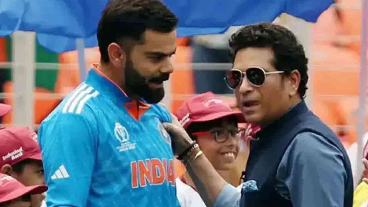 சச்சினின் வாழ்நாள் சாதனையை முறியடித்த விராட் கோலி!