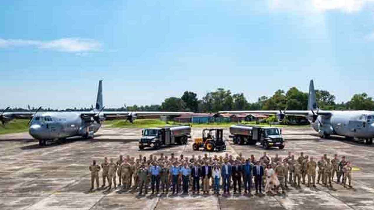 நிவாரணப் பணிகளுக்காக இலங்கை வந்த அமெரிக்க விமானங்கள்!