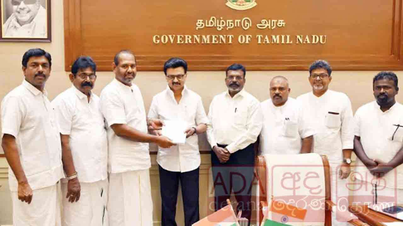 தமிழக முதல்வருடன் தமிழ்த்தேசியப் பேரவையினர் சந்திப்பு
