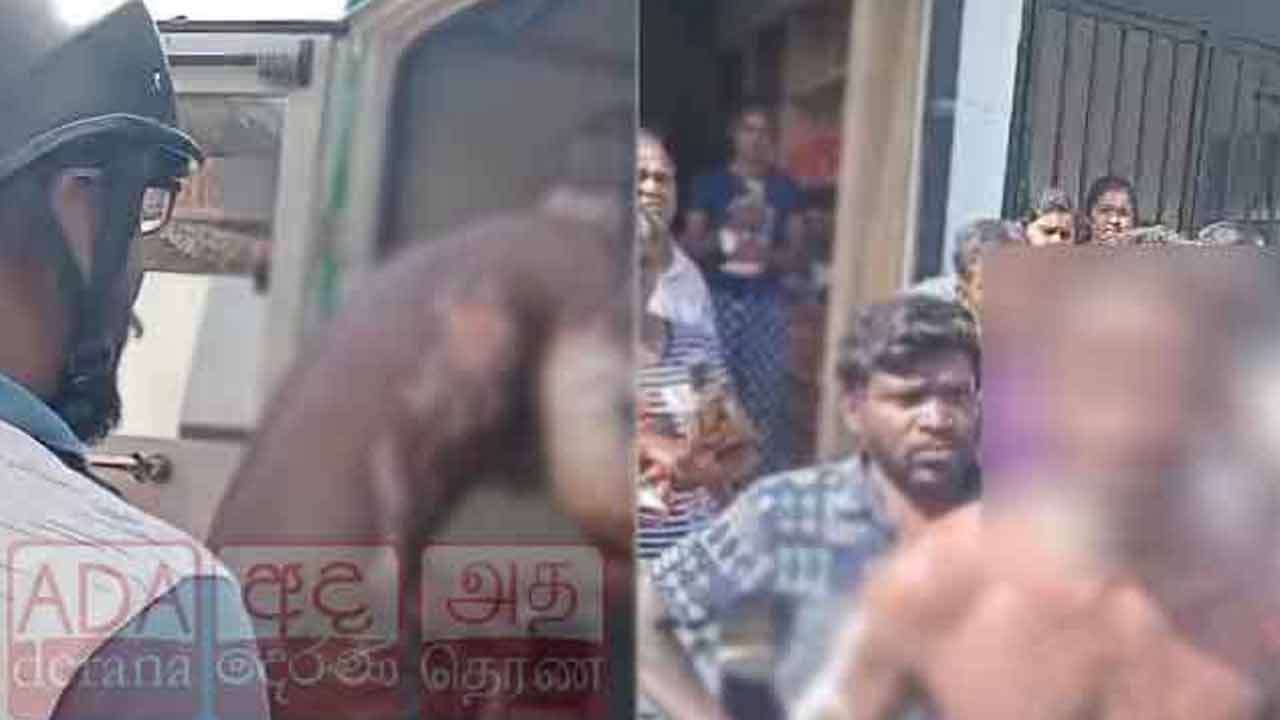 தலவாக்கலை பிரதேச செயலகம் முன்னால் நபரொருவர் தீக்குளிப்பு