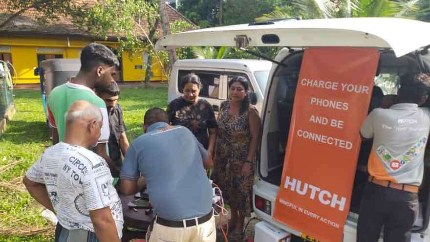 பேரனர்த்தத்தின் போது மக்களை இணைப்பதற்கு மட்டுமல்லாது இலங்கையின் மீளெழுப்பல் திட்டத்திற்கும் HUTCH கரம் கொடுத்துள்ளது