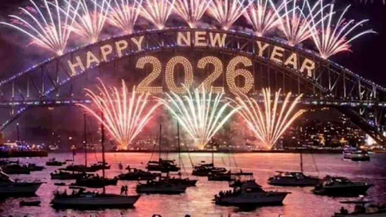 கிரிபாட்டி தீவில் 2026 புத்தாண்டு மலர்ந்தது