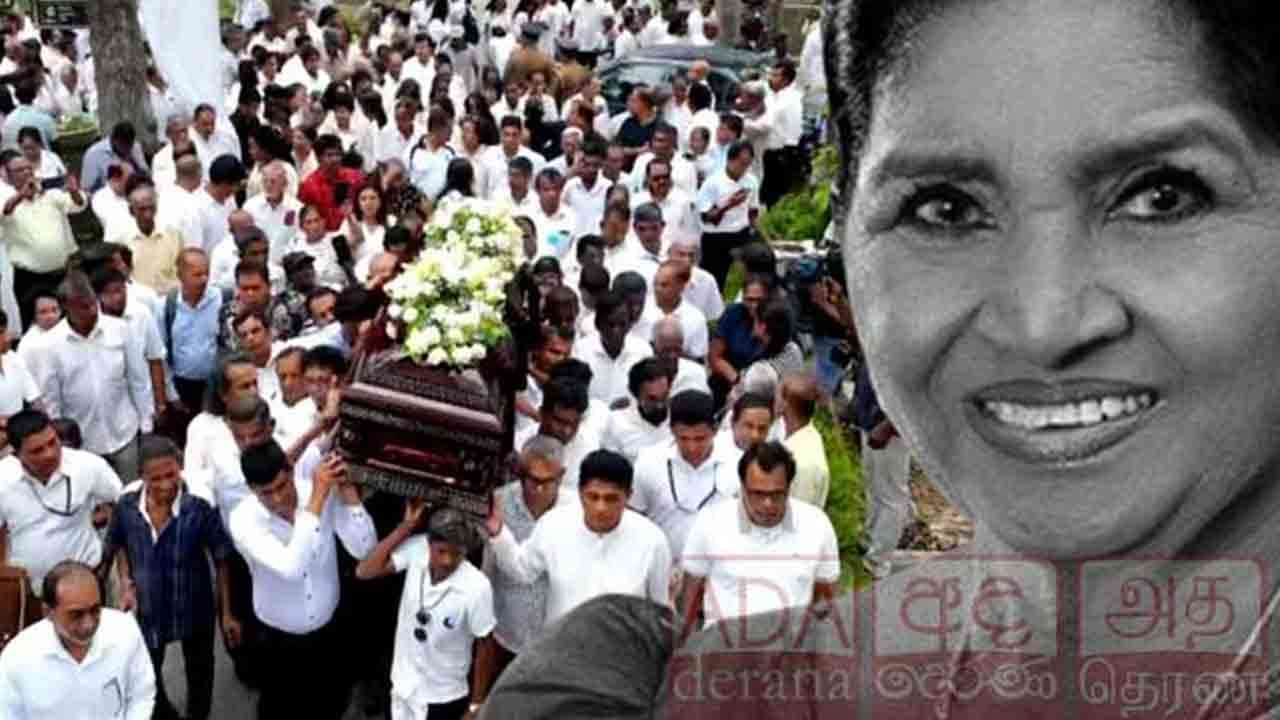 கலாசூரி  லதா வல்பொல விடைபெற்றார்