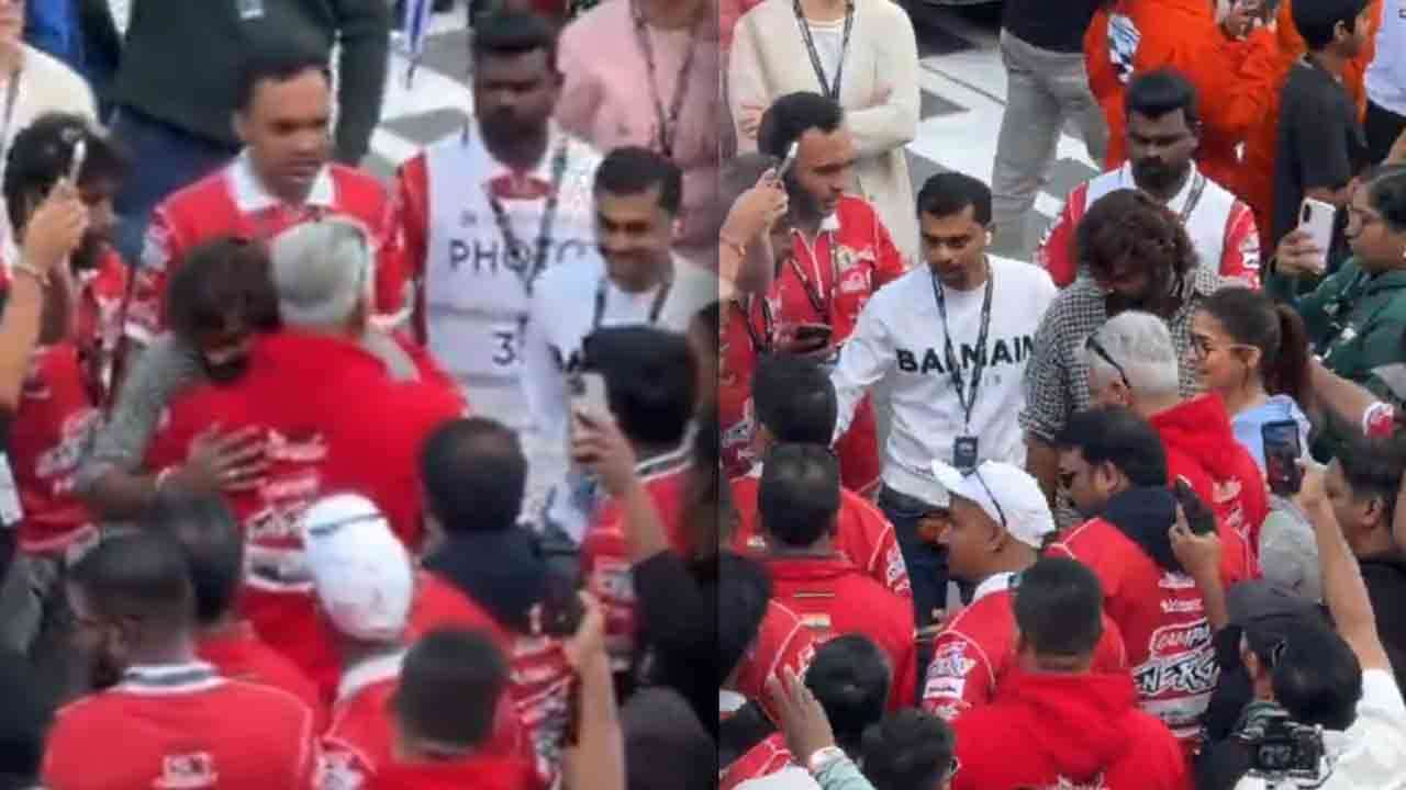 அஜித்தின் கார் ரேஸை பார்க்க சென்ற நயன்தாரா