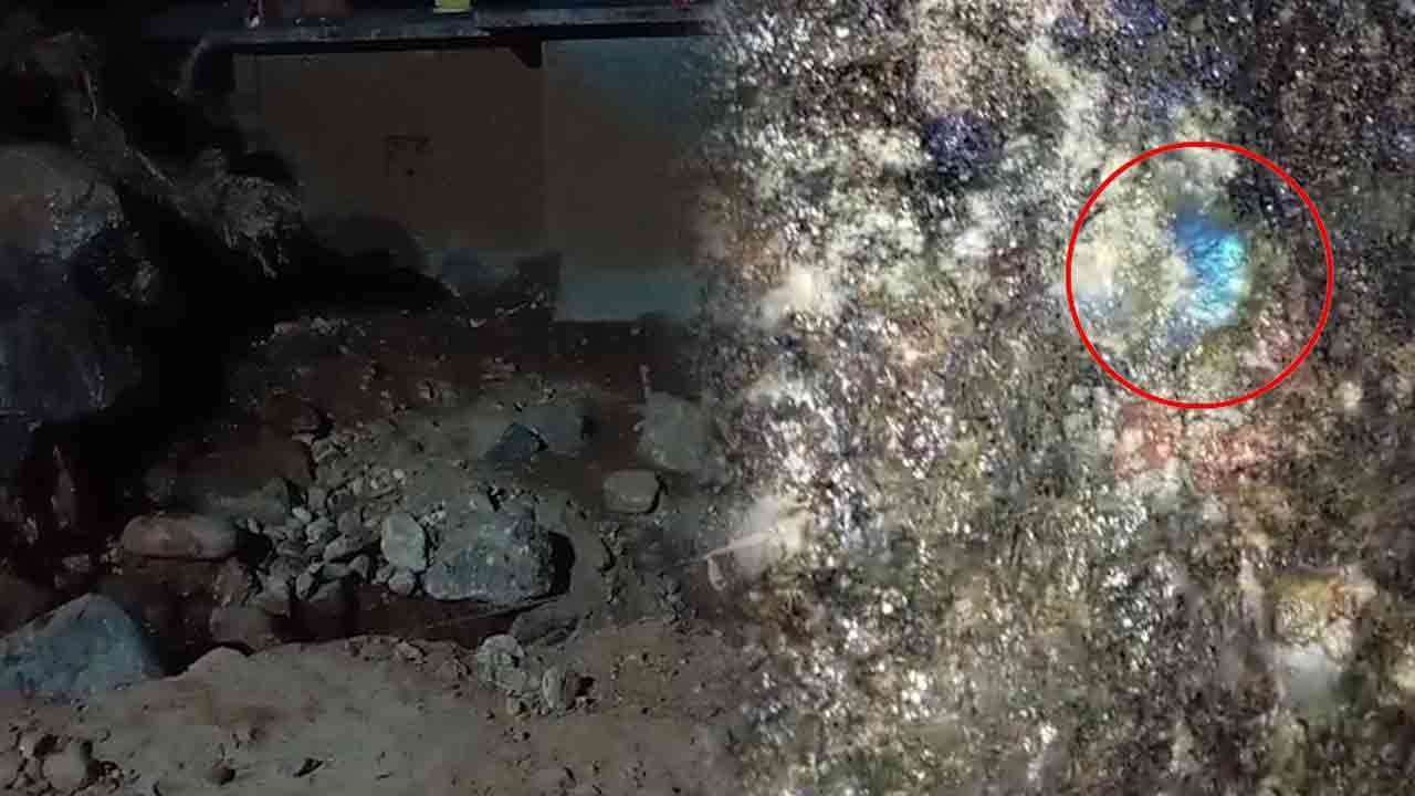 மண்சரிவில் உருண்டு வந்த பாறையில் மாணிக்கம்?