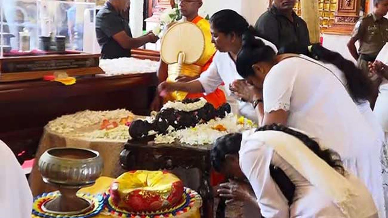 தேவனிமோரி புனித தாதுக்களின் கண்காட்சி நிறைவு: இன்று இந்தியா திரும்புகிறது!