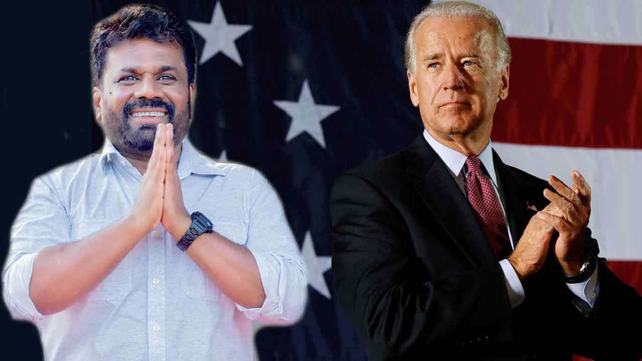 இலங்கை ஜனாதிபதிக்கு வாழ்த்து தெரிவித்த அமெரிக்க ஜனாதிபதி!