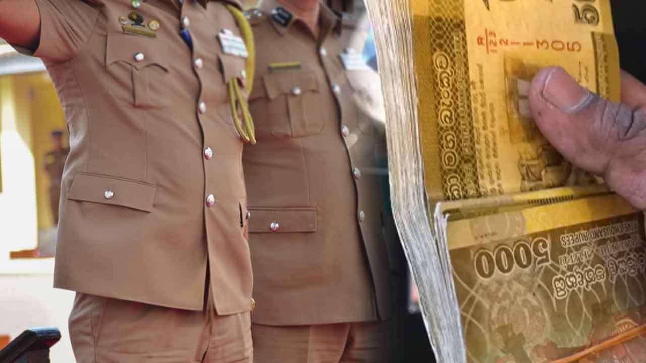 பொலிஸ் அதிகாரிக்கு இலஞ்சம் - சந்தேகநபர் கைது