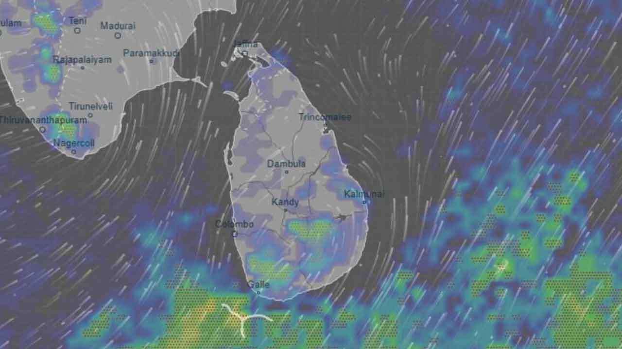 இன்றைய வானிலை தொடர்பான முன்னறிவித்தல்