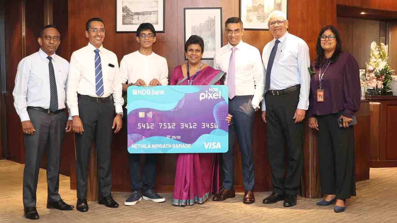 NDB வங்கி Pixel கணக்கை நெத்தில கமகேயிற்கு வழங்குவதன் மூலம் எதிர்காலத் தலைவர்களை வலுப்படுத்தும் NDB வங்கி