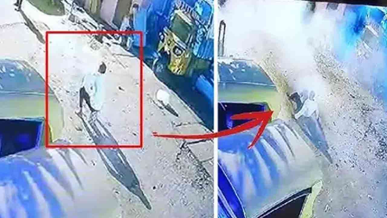 பட்டாசு மீது உட்கார்ந்தால் பறிபோன உயிர்!