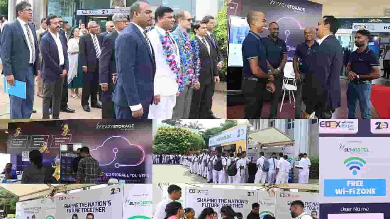 EDEX Mid-Year Expo 2024 இன் உத்தியோகபூர்வ தகவல் தொடர்பாடல் தொழில்நுட்ப தீர்வுகள் பங்காளராக SLT-MOBITEL கைகோர்ப்பு