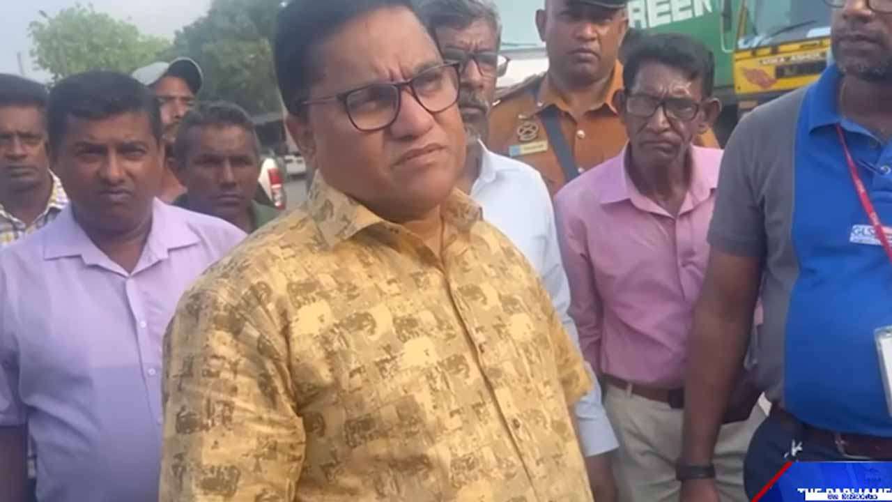 அமைச்சர் விஜித துறைமுகத்திற்கு திடீர் விஜயம்