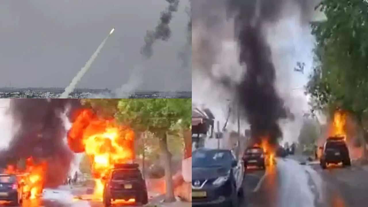 பதற்றத்தை கூட்டும் ஹிஸ்புல்லா - பற்றி எரியும் இஸ்ரேலிய நகரம்!