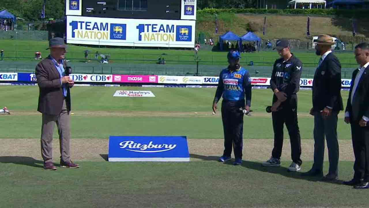 நாணய சுழற்சியில் இலங்கை அணி வெற்றி!