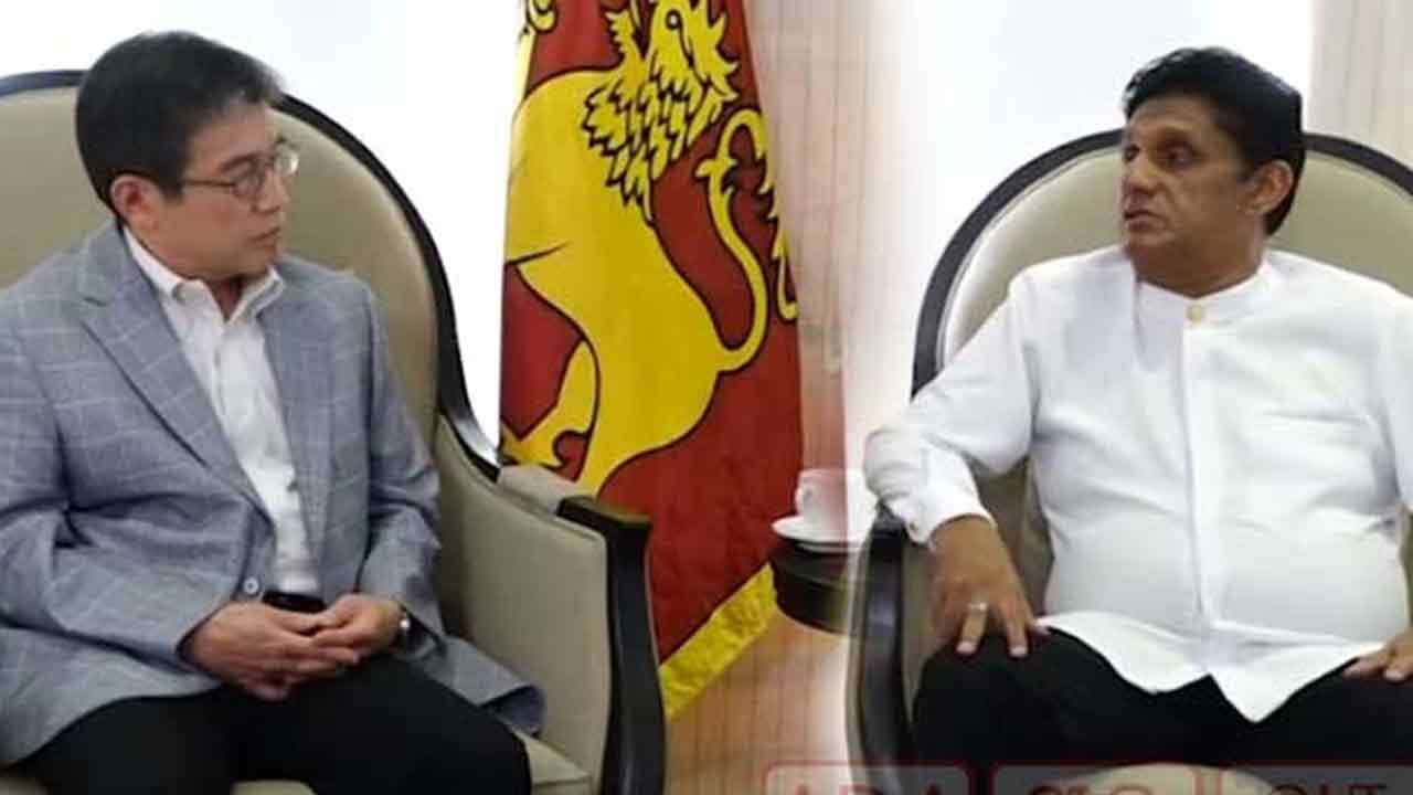 சஜித், ஜப்பானிய தூதுவரிடம் முன்வைத்த கோரிக்கை