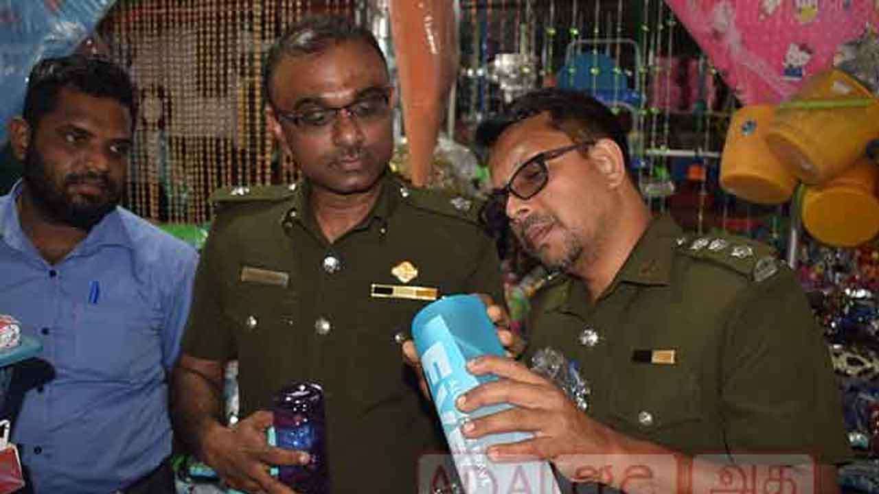 பிளாஸ்டிக் பொருட்கள் விற்பனை நிலையங்களில் விசேட சோதனை