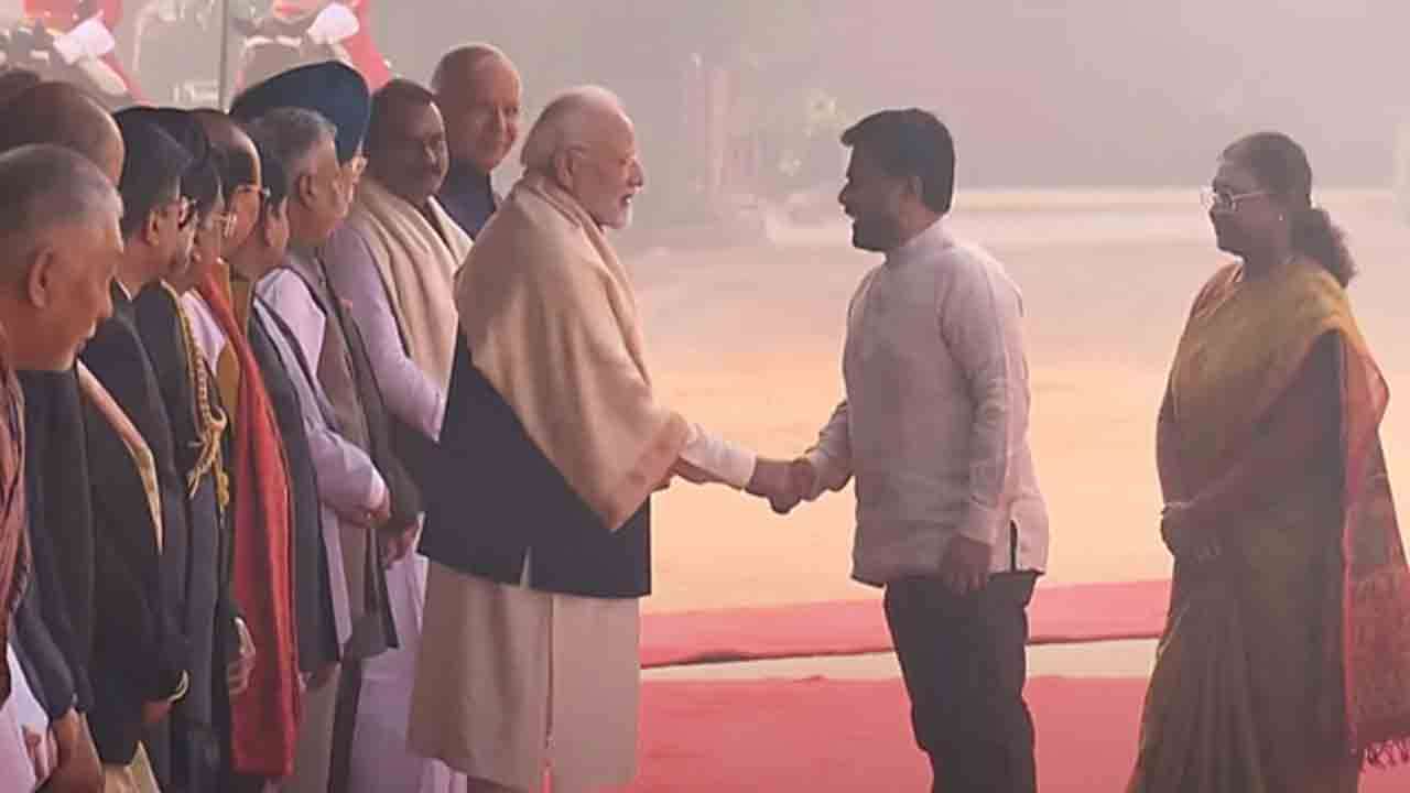 ஜனாதிபதியை வரவேற்கும் உத்தியோகபூர்வ நிகழ்வு ஆரம்பம்