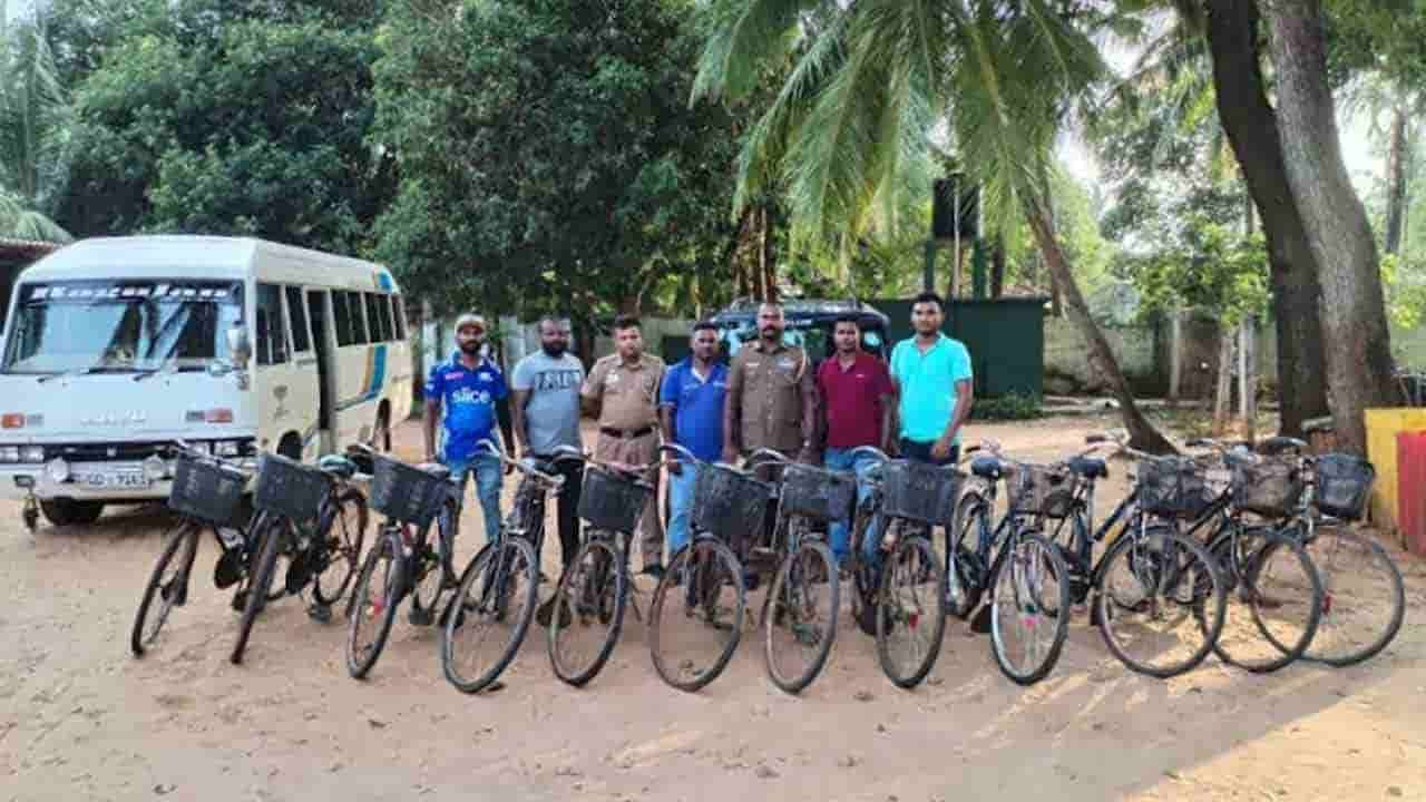 யாழில். துவிச்சக்கர வண்டிகளை திருடிய நபர் கைது