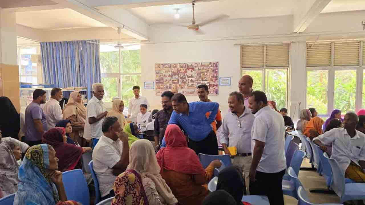 அஷ்ரப் ஞாபகார்த்த வைத்தியசாலைக்கு சென்ற எம்.பி!