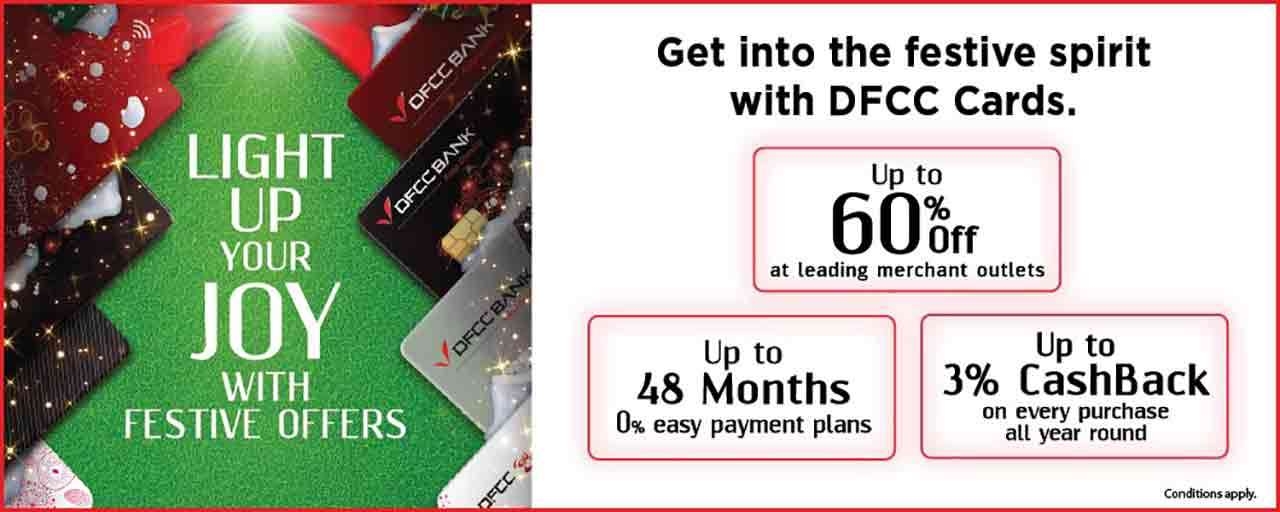 DFCC வங்கி அட்டைகள் வியப்பூட்டும் பருவகால சேமிப்புக்களையும், ஆண்டு முழுவதும் வெகுமதியளிக்கும் நன்மைகளையும் 