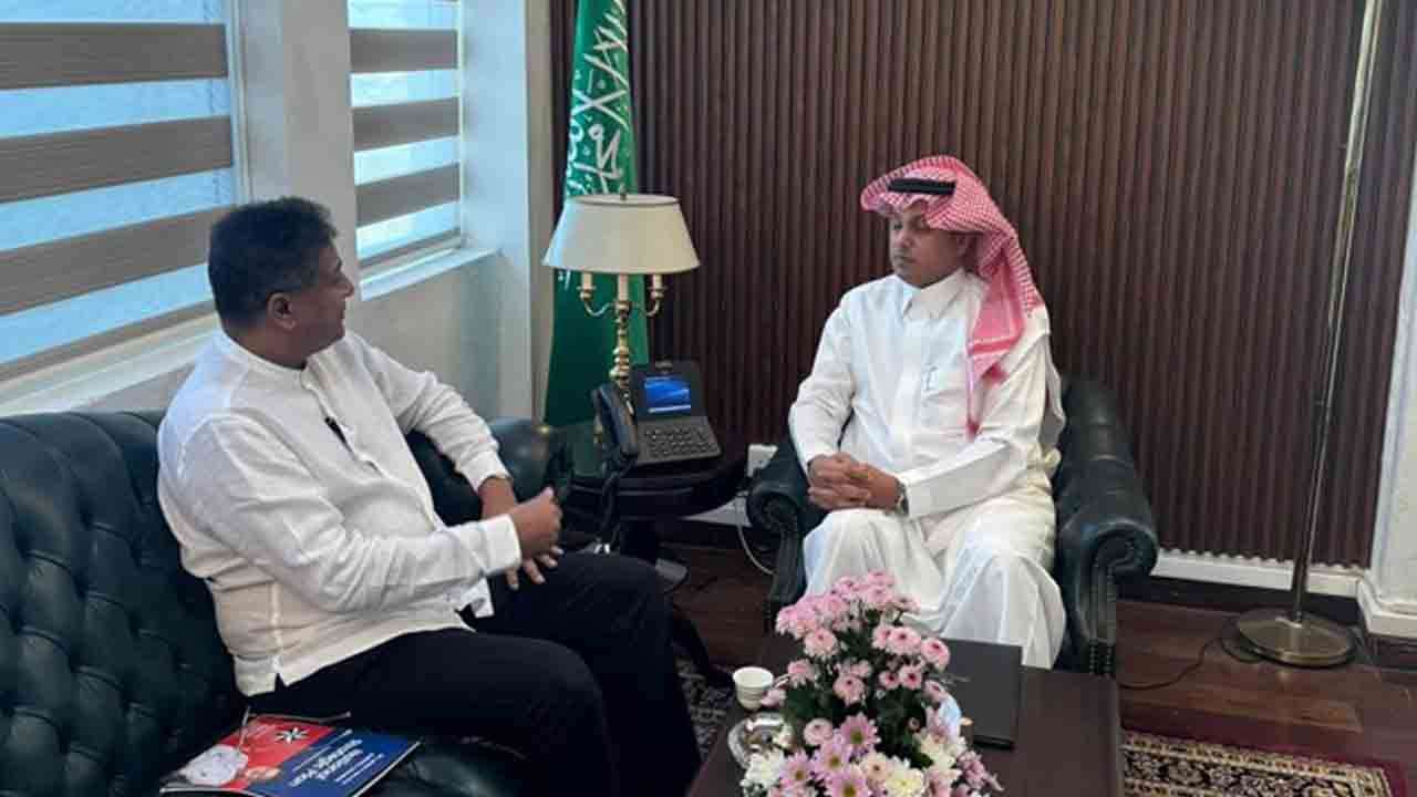 சவூதி தூதவரை சந்தித்த திலித் ஜயவீர