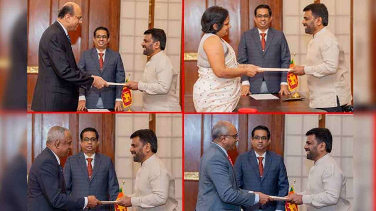 நான்கு புதிய உயர் நீதிமன்ற நீதிபதிகள் சத்தியப்பிரமாணம்