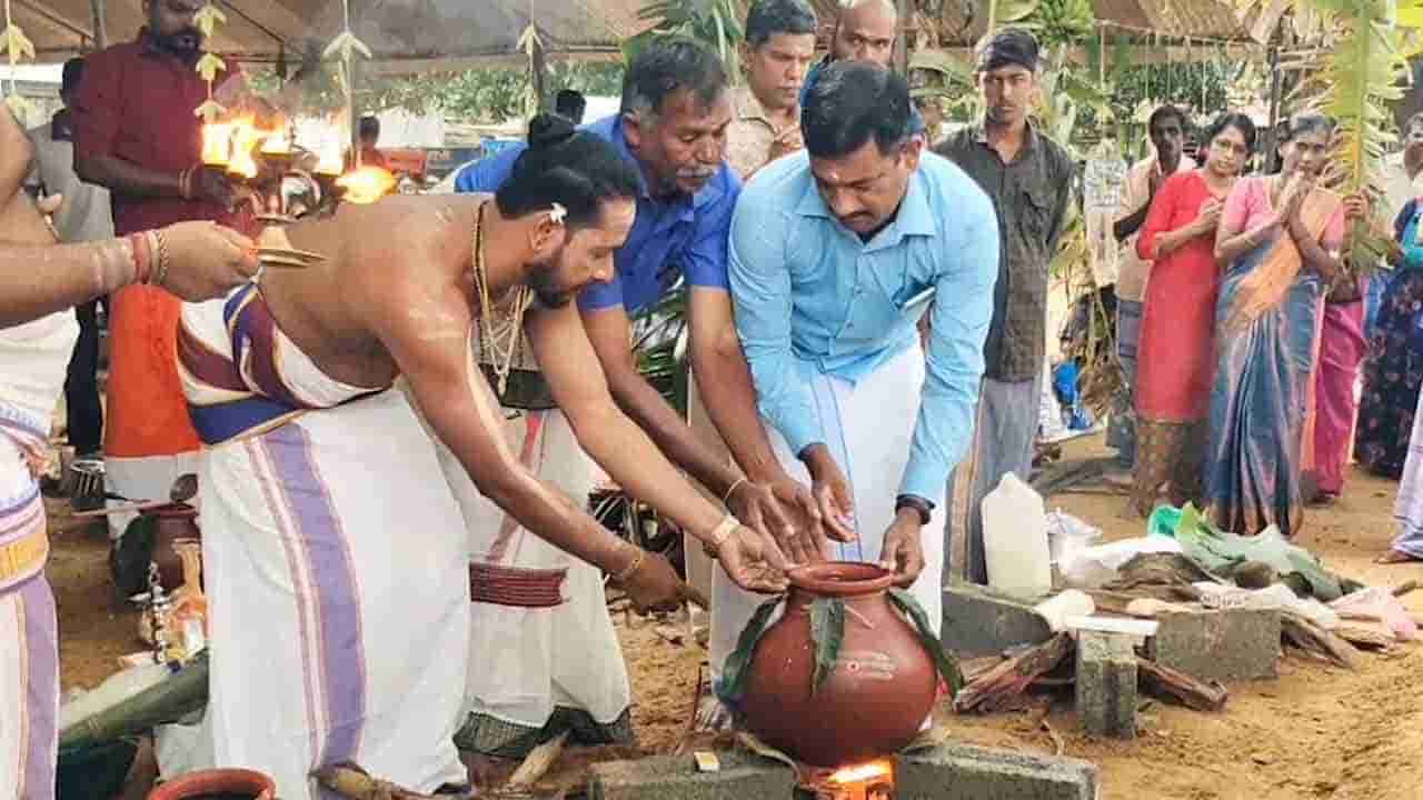 இரணைமடு நீர்த்தேக்கத்துக்கு நன்றி செலுத்தும் பொங்கல்