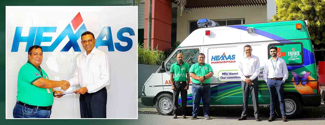 ‘Adopt an Ambulance’ முன்முயற்சிக்காக Hemas Pharmaceuticals, 1990 சுவ செரிய அறக்கட்டளையுடன் கைகோர்க்கிறது