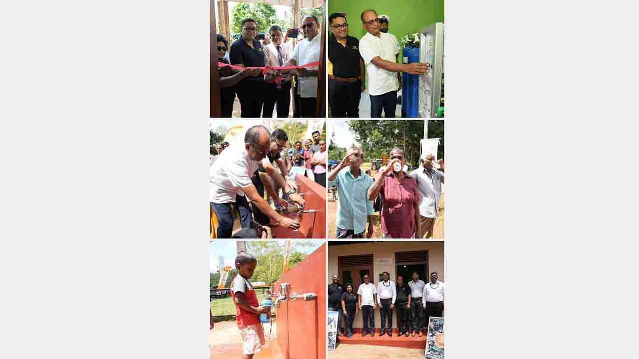 Sunshine Foundation for Goodஇன் 20வது நீர் சுத்திகரிப்பு அலகு சேனகமவில் திறந்து வைக்கப்பட்டது