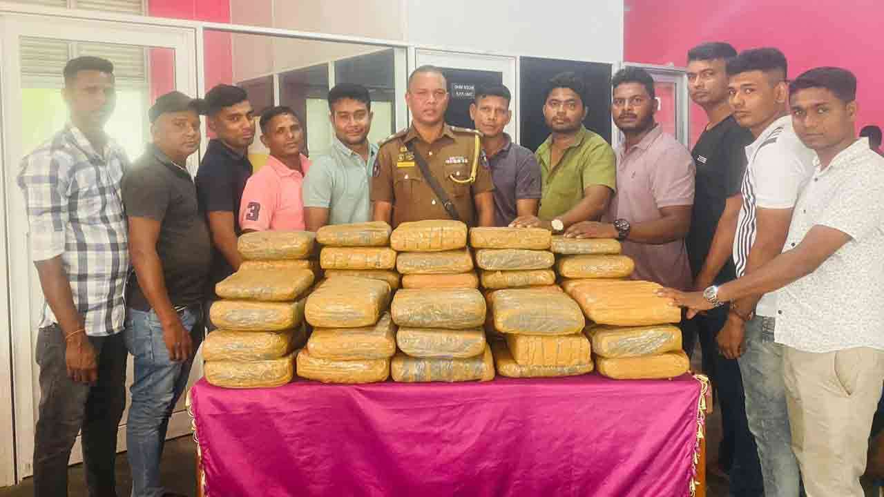 108 கிலோ கேரள கஞ்சாவுடன் 4 பேர் கைது