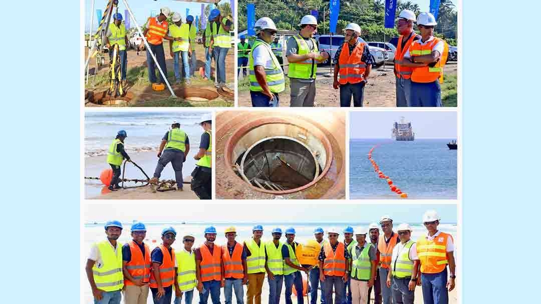 SLT-MOBITEL மாத்தறையில் வரலாற்று முக்கியத்துவம் வாய்ந்த SEA-ME-WE 6 Submarine Cable பதிப்பை பூர்த்தி செய்துள்ளது