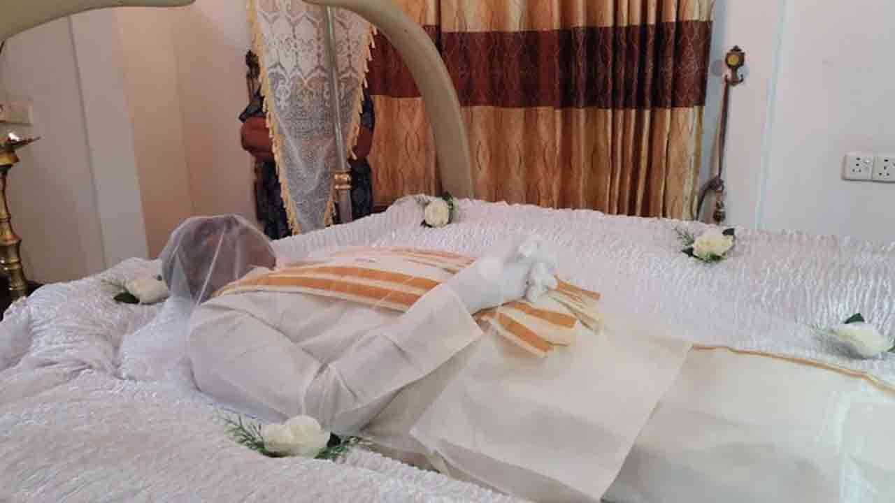 மாவை சேனாதிராஜாவின் பூதவுடலுக்கு அஞ்சலி 