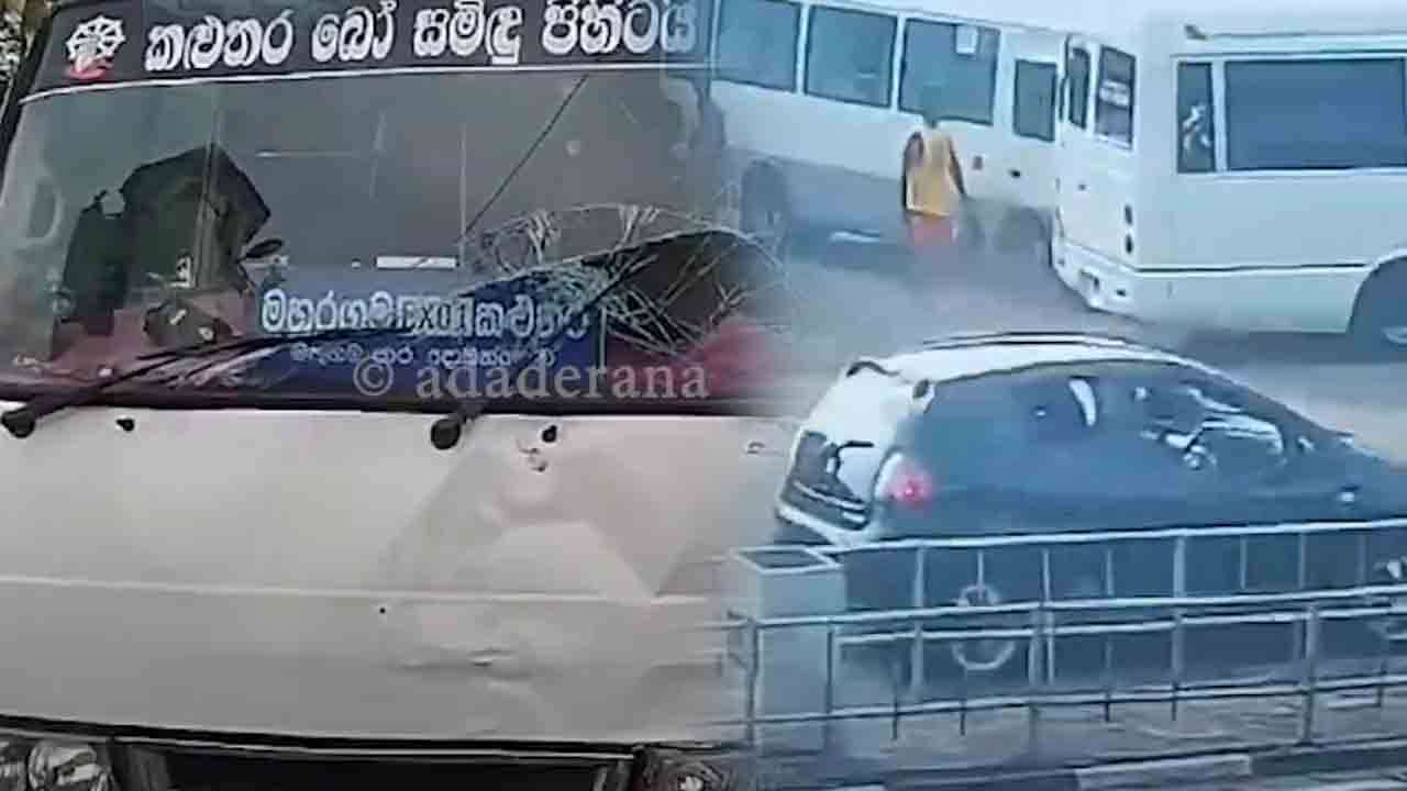 களுத்துறையில் கோர விபத்து - ஒருவர் கவலைக்கிடம்