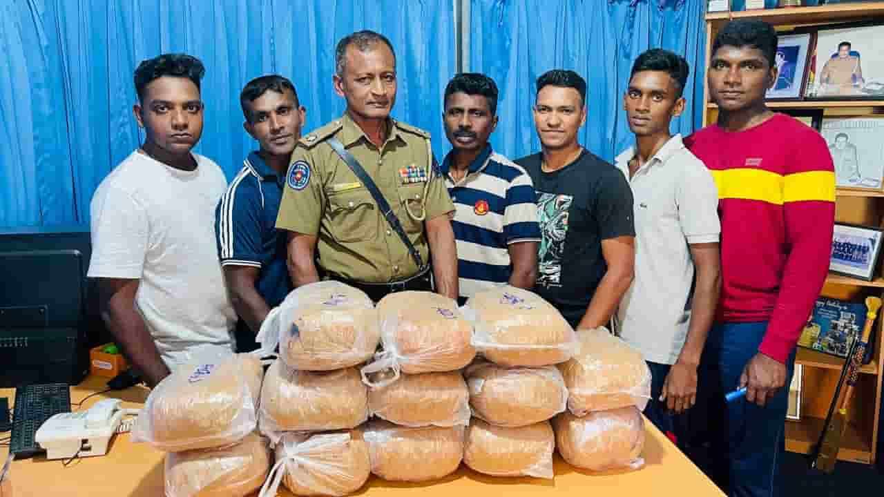 28 கிலோ கேரள கஞ்சா பொதிகள் மீட்பு