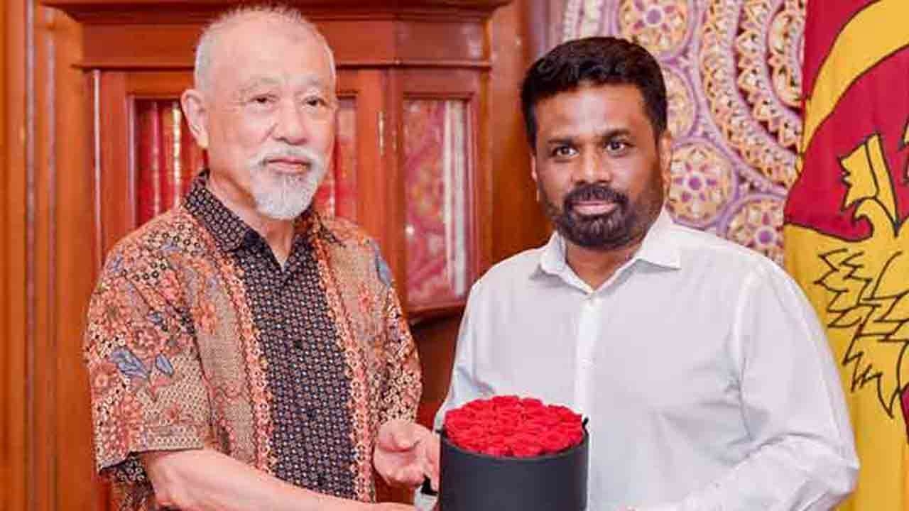 ஜனாதிபதிக்கும் ஜப்பான் நிப்பொன் மன்றத்தின் தலைவருக்கும் இடையில் சந்திப்பு