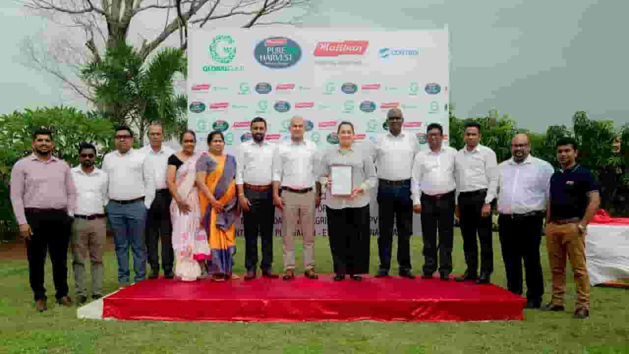 மலிபன் நிறுவனம், விவசாய நடைமுறைகளில் மகத்துவத்திற்காக GLOBAL G.A.P சான்று அங்கீகாரத்தைப் பெற்றுள்ளது