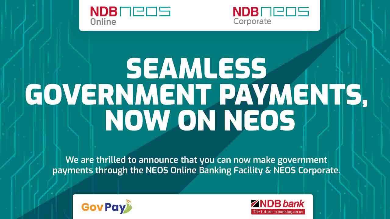 NDB வங்கி NEOS ஊடாக GovPay (தடையற்ற அரசாங்க கொடுப்பனவுகள்) உடன் கைகோர்க்கிறது