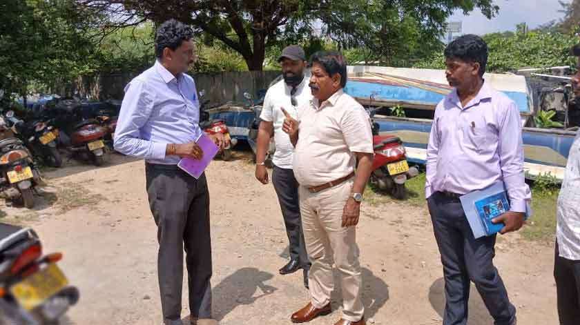 அமைச்சர் சந்திரசேகரின் திடீர் கள விஜயம்