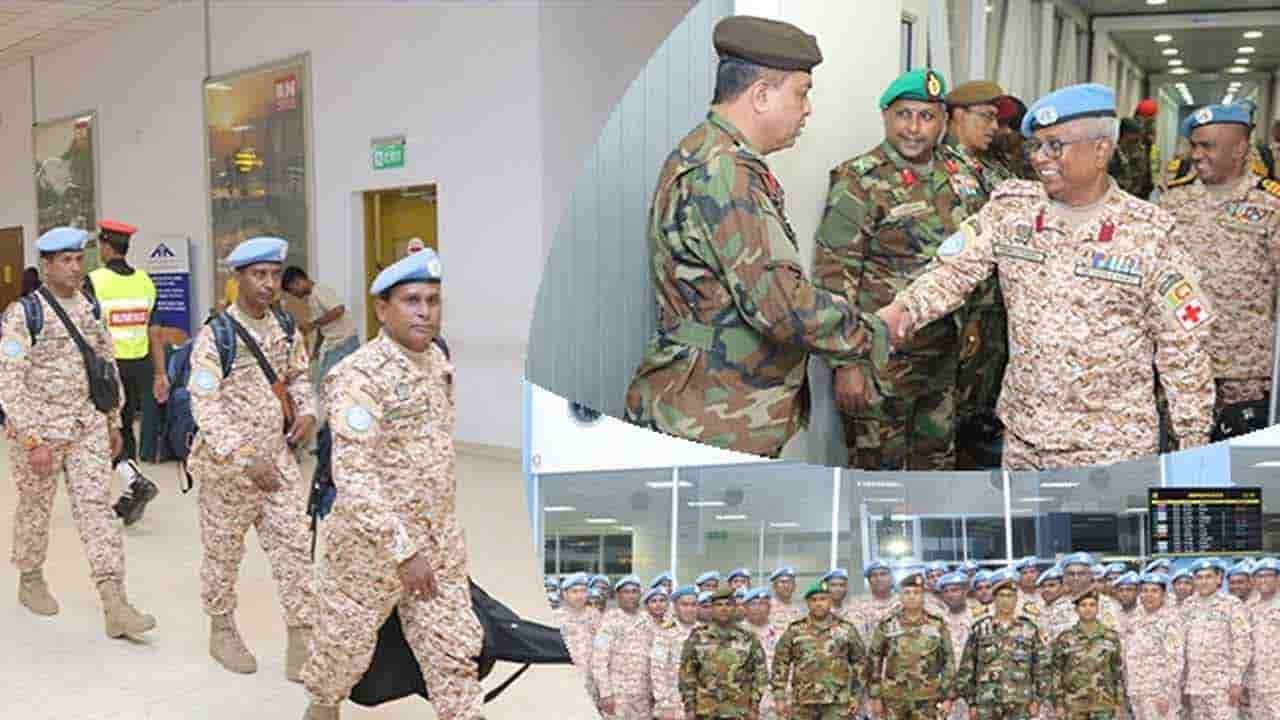 ஐ.நா அமைதி காக்கும் பணிகளுக்காக புறப்பட்ட இராணுவ வைத்திய குழு!