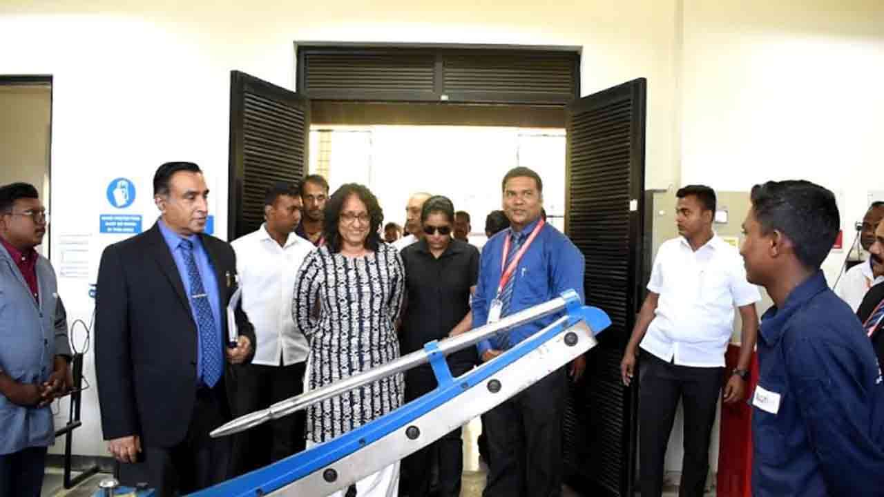 இலங்கை ஜேர்மன் தொழிற்பயிற்சி நிலையத்திற்கு விஜயம்