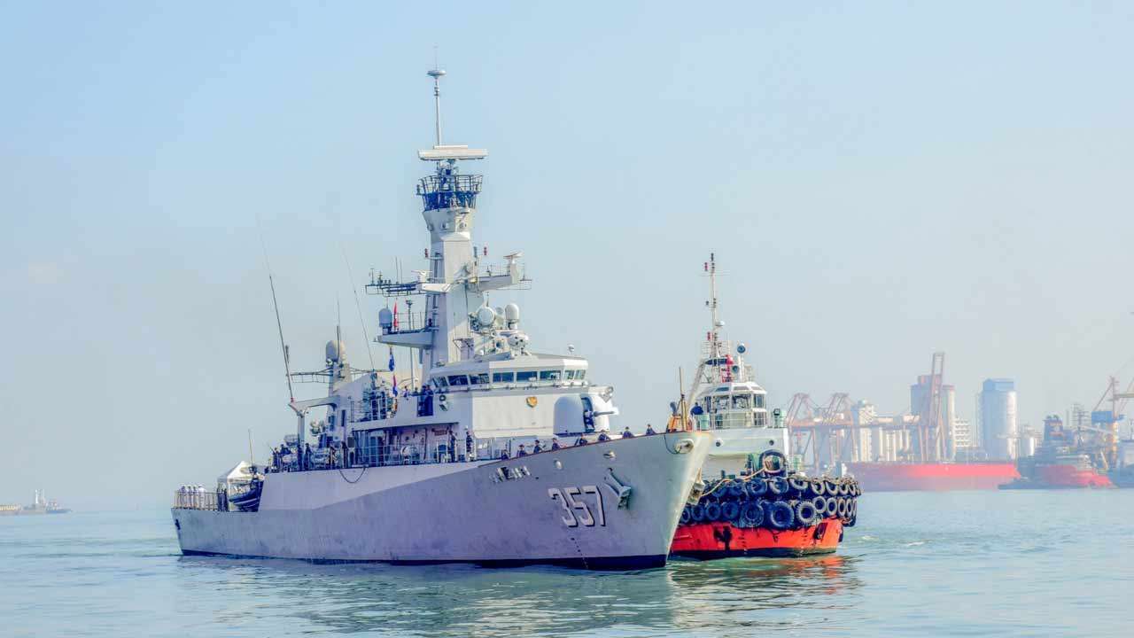 கொழும்பு துறைமுகத்தை வந்தடைந்த இந்தோனேசிய கடற்படை கப்பல்