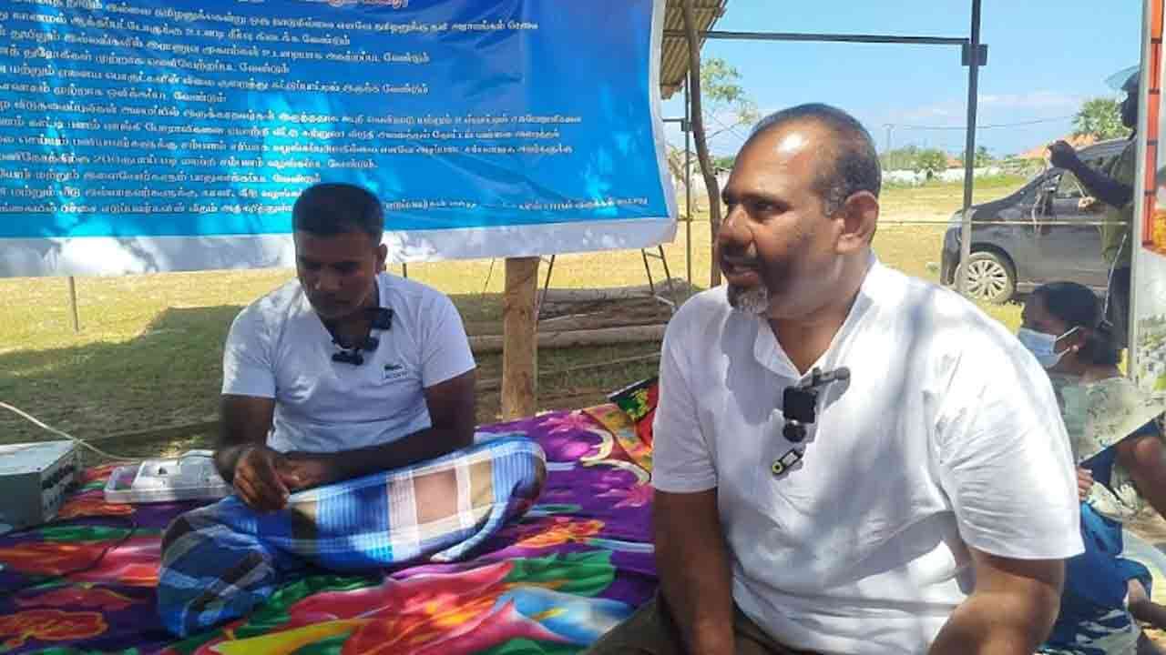 முன்னாள் போராளி மூன்றாவது நாளாகவும் தொடர் போராட்டத்தில்!